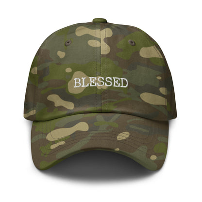 BLESSED Fitted Curved Baseball Cap