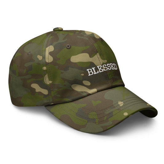 BLESSED Fitted Curved Baseball Cap