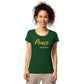 Peace and Boundaries Women’s basic organic t-shirt