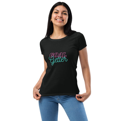 Goal Getter Women’s Fitted T-shirt