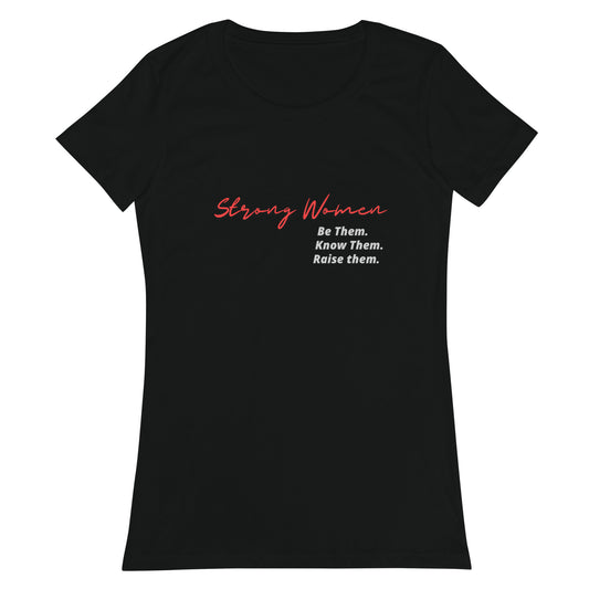 Strong Women’s fitted t-shirt