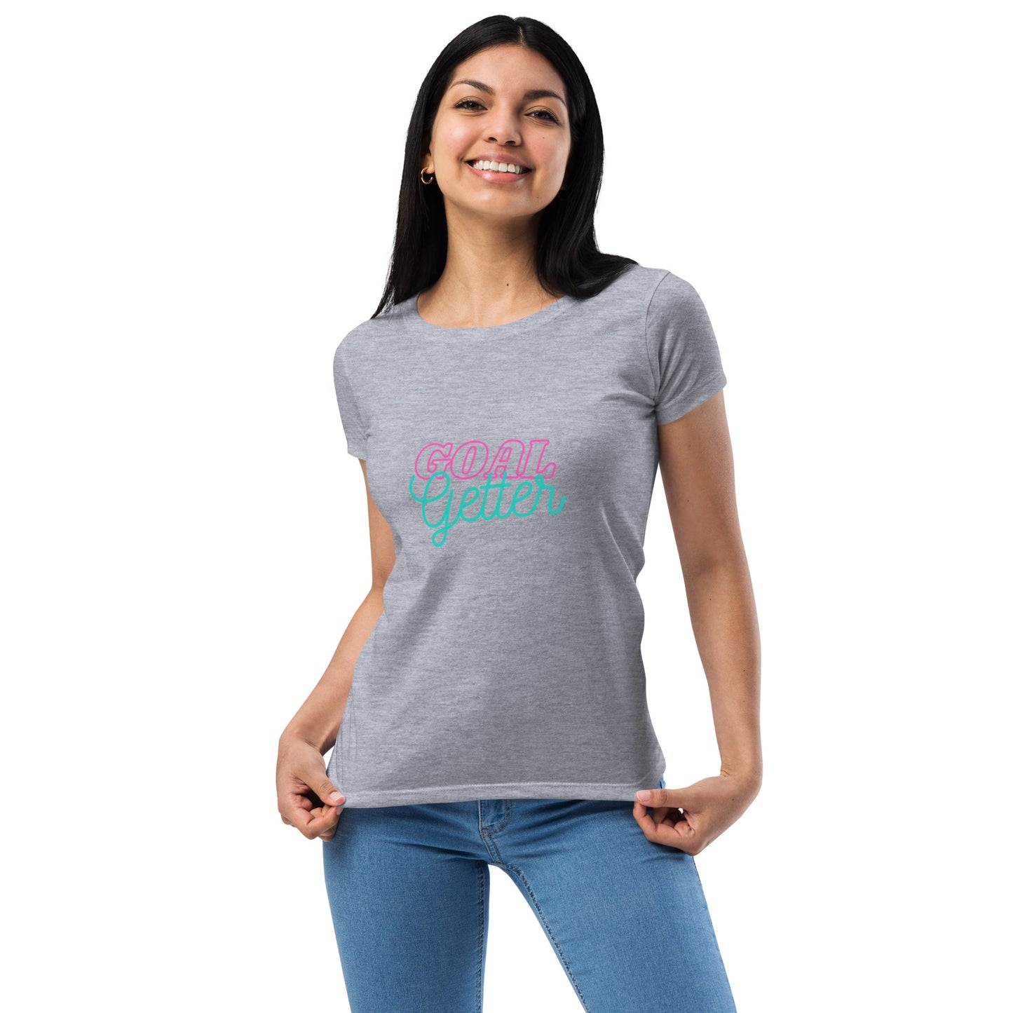 Goal Getter Women’s Fitted T-shirt