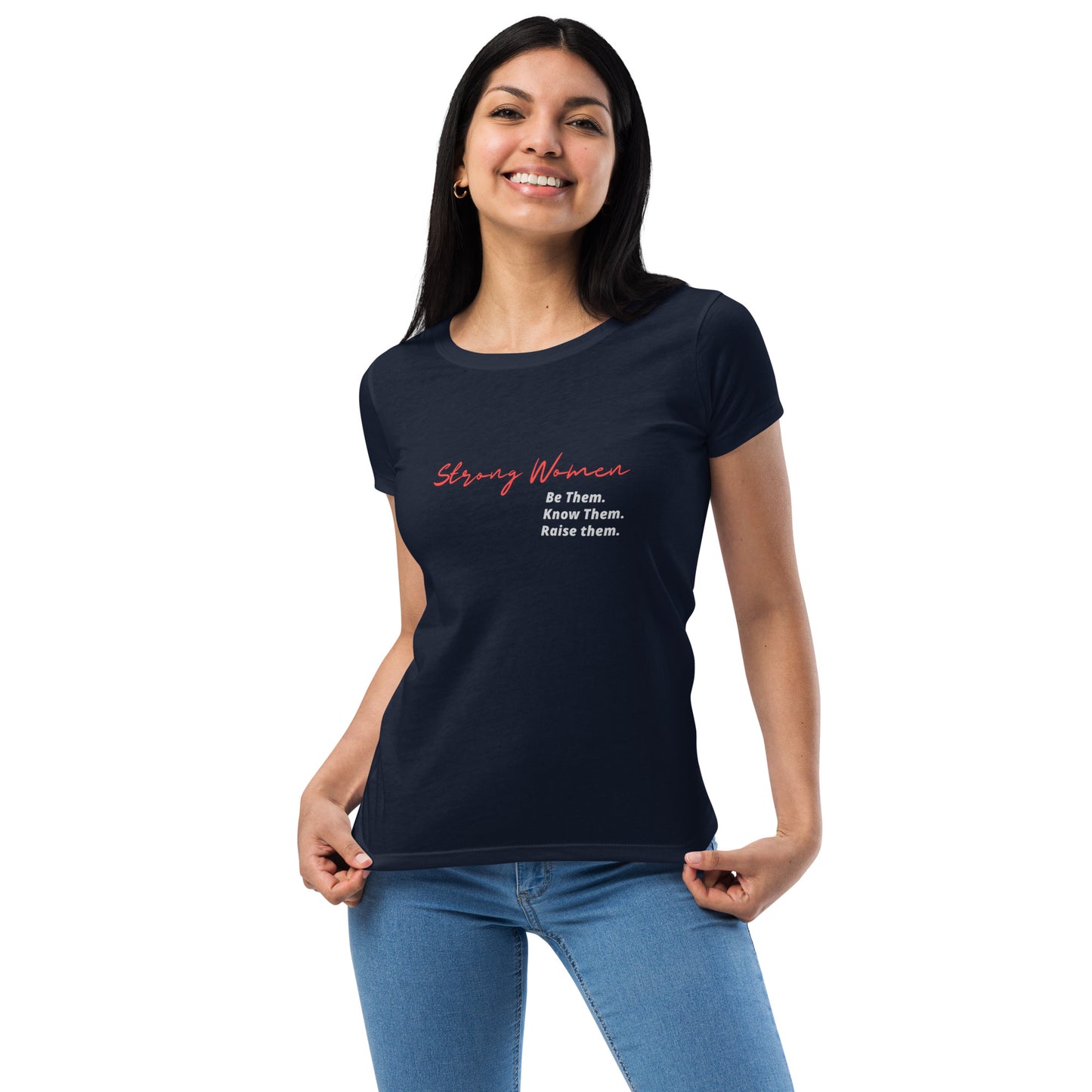 Strong Women’s fitted t-shirt