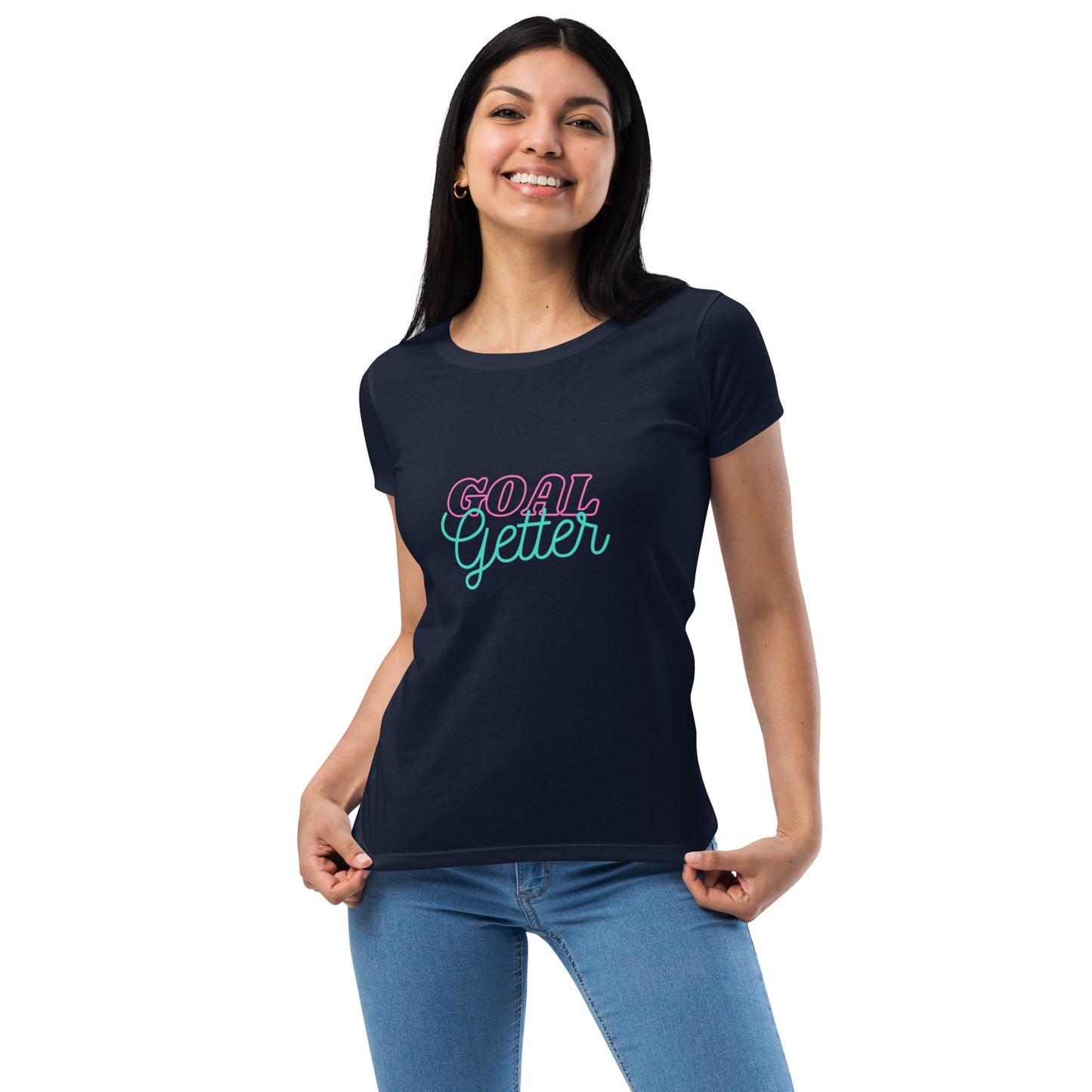 Goal Getter Women’s Fitted T-shirt