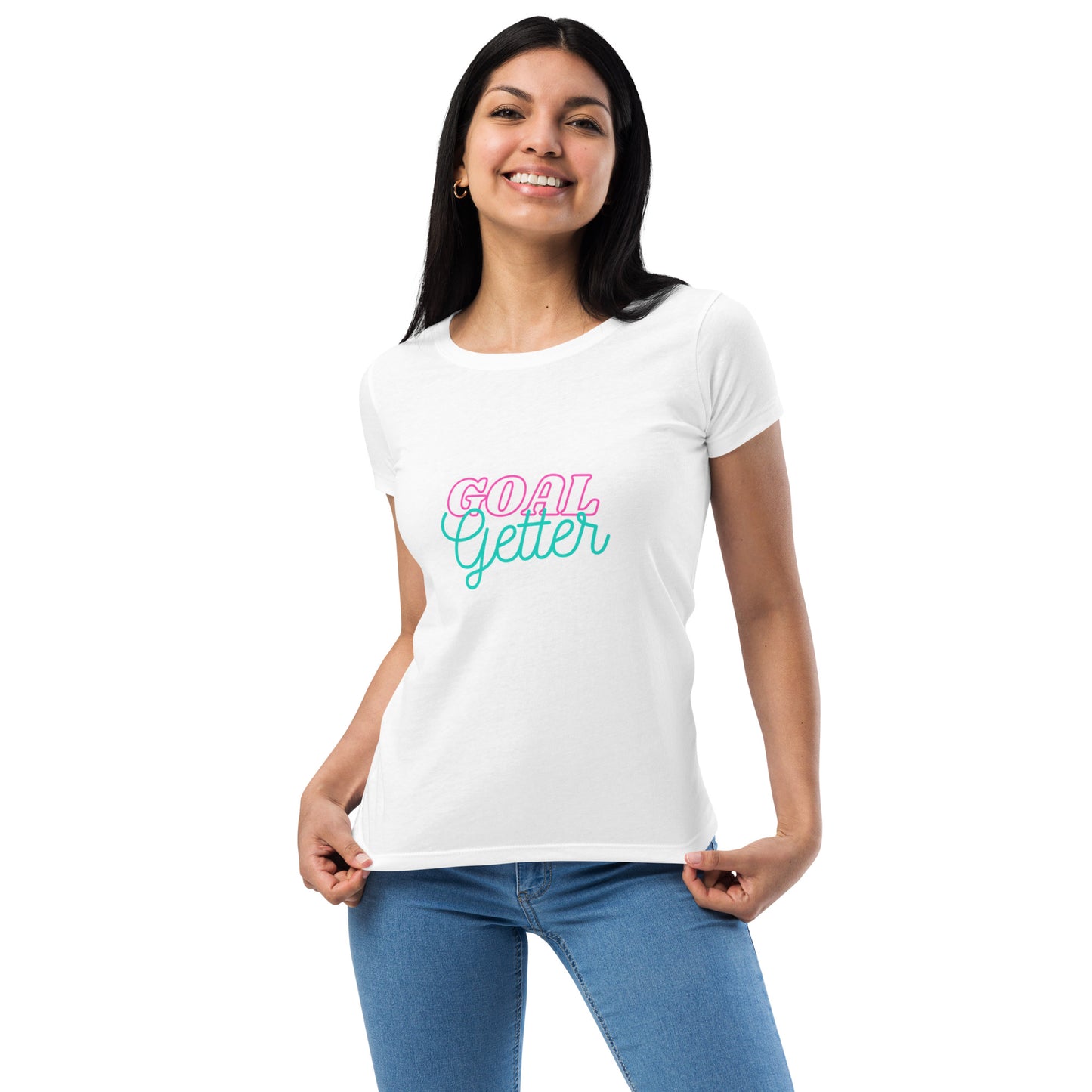 Goal Getter Women’s Fitted T-shirt