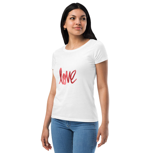 Love Women’s fitted t-shirt